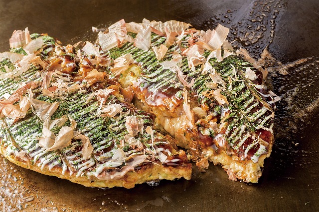 一番人気のお好焼　道頓堀焼(大盛)