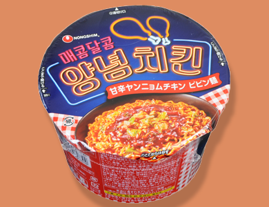 甘辛ヤンニョムチキンビビン麺