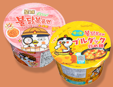 ブルダック炒め麺　ビッグカップ